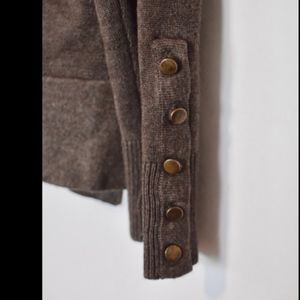 Larry Levine Sweaters - Larry Levine dark taupe long sleeve sweater B2 Larry Levine Sweaters - Larry Levine dark taupe long sleeve sweater B2